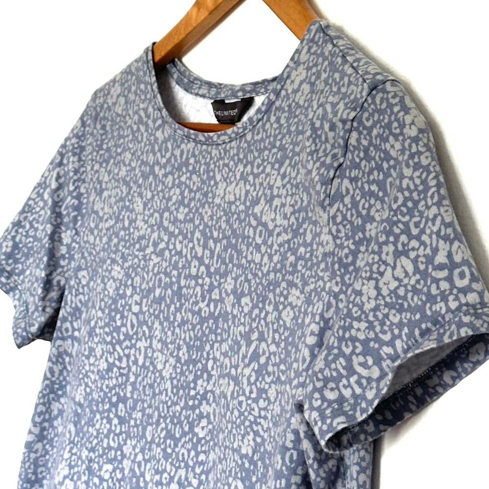 Blue Patterned Women's Top - Picture 5 of 8